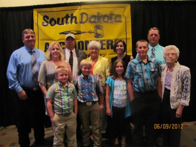 Gary Wieman's Induction to the Hall of Fame pictured with his family.